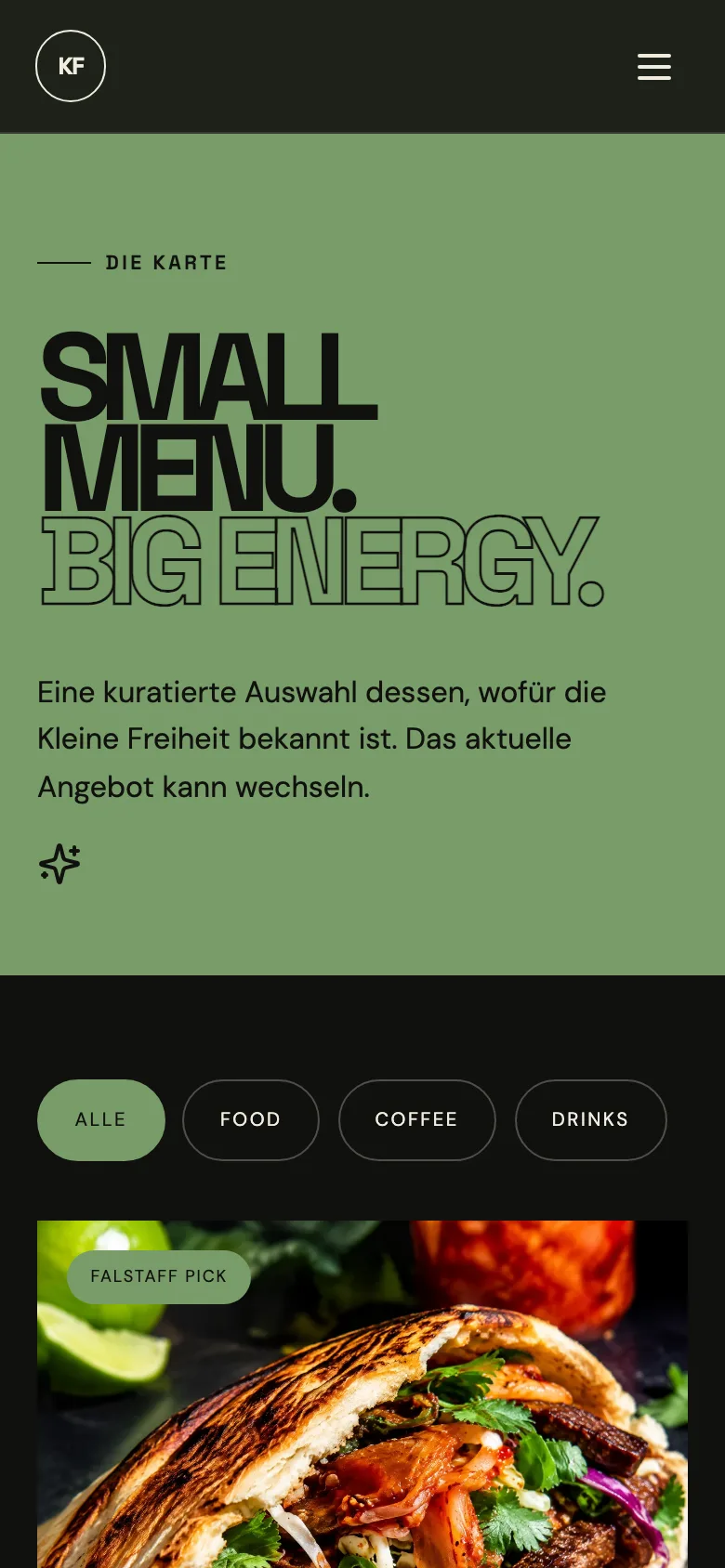 Karte der Kleinen Freiheit auf dem Handy